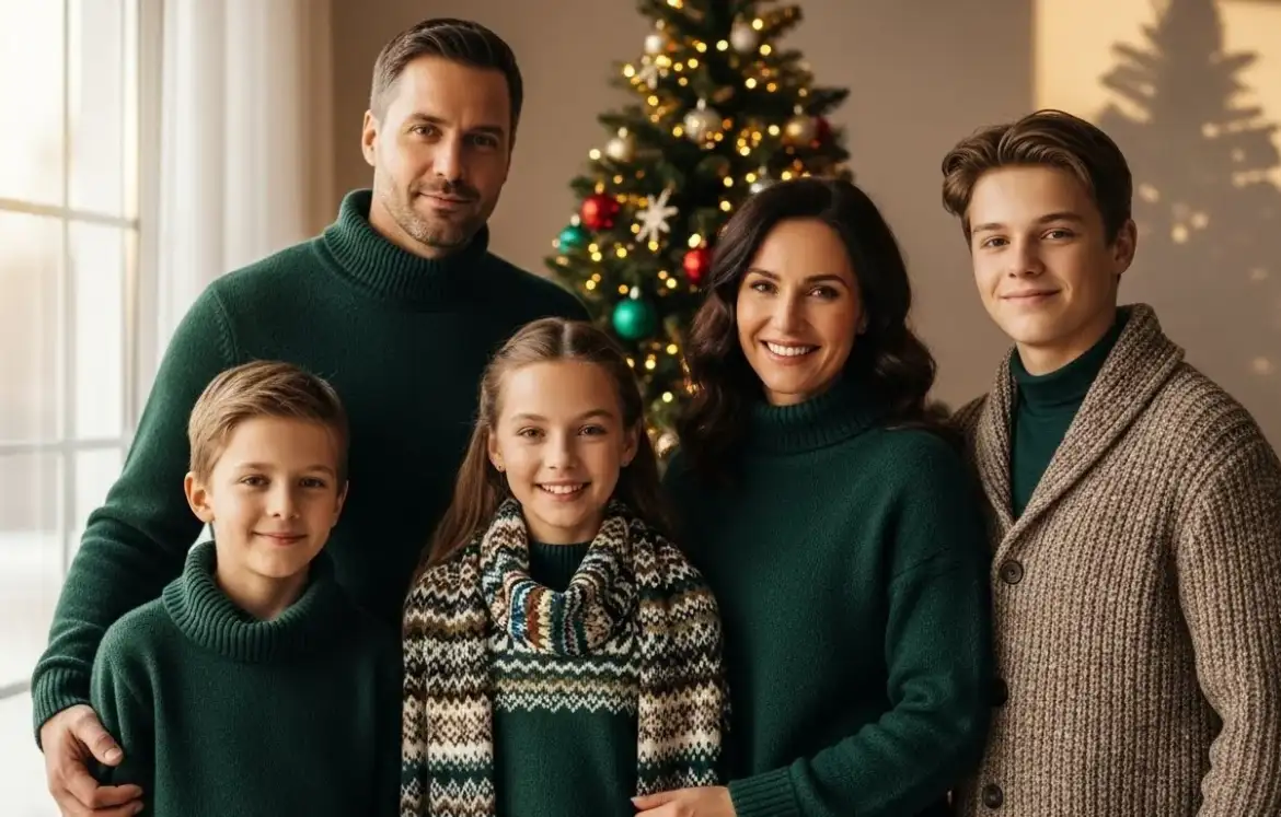 24 Perfect Family Christmas Outfit Ideas for Photos